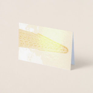 Tarjeta Con Relieve Metalizado Edificio Flatiron