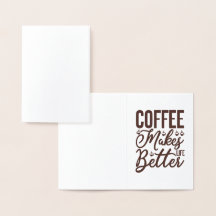 El café mejora la vida