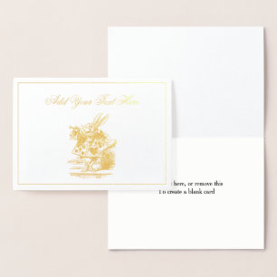 Tarjeta Con Relieve Metalizado El caso de Alicia, un trompetista de la Corte de C