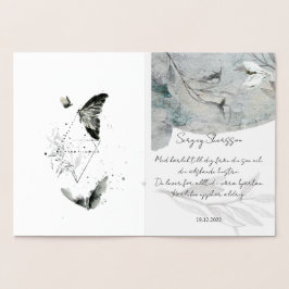 Tarjeta Con Relieve Metalizado elegant design and timeless typograph