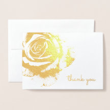 Elegante Rosa Vintage Floral Gracias