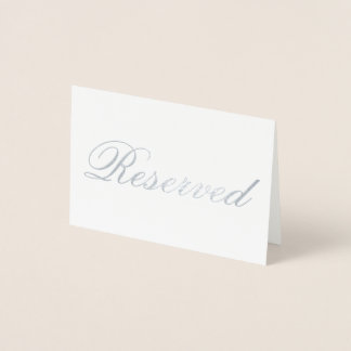 Tarjeta Con Relieve Metalizado Elegante tarjeta de mesa de Relieve metalizado pla