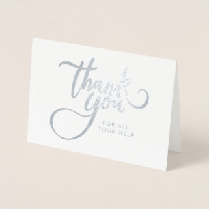 Tarjeta Con Relieve Metalizado Elegante Tarjeta de Relieve metalizado de script d