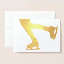 Tarjeta Con Relieve Metalizado Esquina de hielo