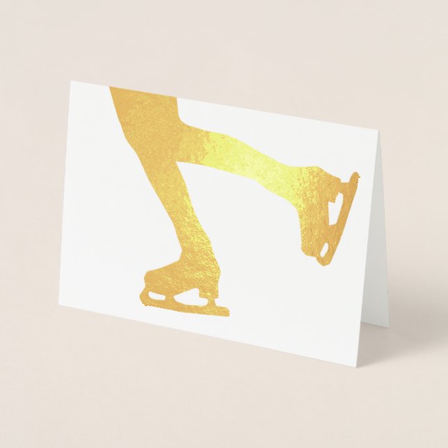 Tarjeta Con Relieve Metalizado Esquina de hielo (Anverso)