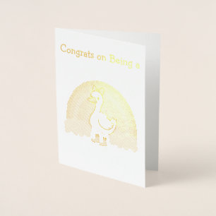 Tarjeta Con Relieve Metalizado Felicidades por ser una Superviviente de Cáncer de