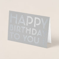 "¡Feliz Cumpleaños Para Ti!" Interior en blanco