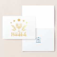Feliz Hanukkah Menorah