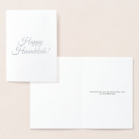 Feliz Hanukkah personalizado escritura tipografía