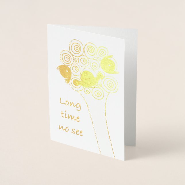 Tarjeta Con Relieve Metalizado Foil Card (Anverso)