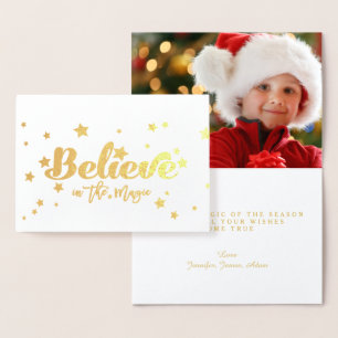 Tarjeta Con Relieve Metalizado Foto de feriado de los Navidades del Relieve metal