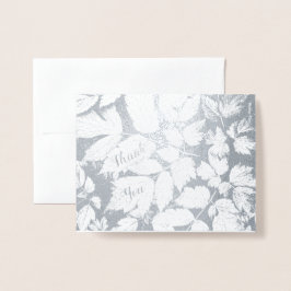 Tarjeta Con Relieve Metalizado Gracias por todas las ocasiones