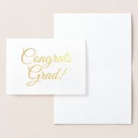 Grado de felicitaciones oro elegante graduación de