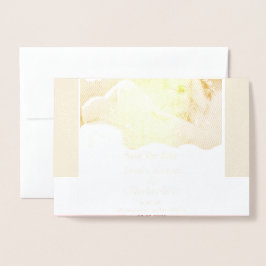 Tarjeta Con Relieve Metalizado Guardar la fecha,Foto Moderna,Tarjeta de invitació