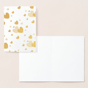 Tarjeta Con Relieve Metalizado HAMbWG - Tarjeta de Relieve metalizado dorado - Co