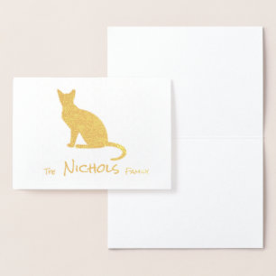 Tarjeta Con Relieve Metalizado HAMbWG - Tarjeta de Relieve metalizado dorado - No