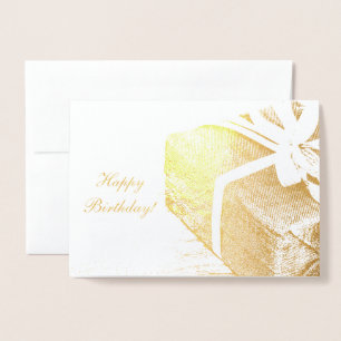Tarjeta Con Relieve Metalizado HAMbWG - Tarjeta de Relieve metalizado dorado - Re