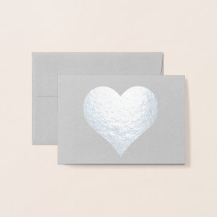 Tarjeta Con Relieve Metalizado HAMbWG - Tarjeta de Relieve metalizado plateado - 