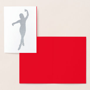 Tarjeta Con Relieve Metalizado HAMbyWG Dancer