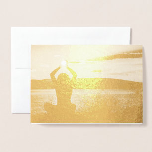 Tarjeta Con Relieve Metalizado HAMbyWG - Eres Increíble