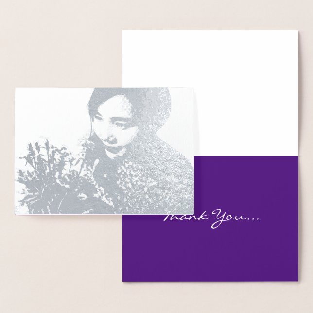 Tarjeta Con Relieve Metalizado HAMbyWG - Gracias (Demostración)