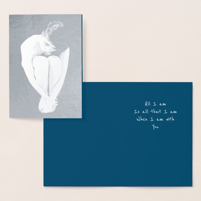 Tarjeta Con Relieve Metalizado HAMbyWG Todo lo que soy (Demostración)