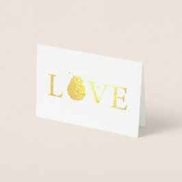 Tarjeta Con Relieve Metalizado Hermoso Relieve metalizado 'Love Bug'