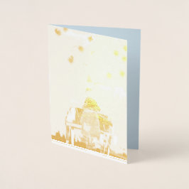 Tarjeta Con Relieve Metalizado inmoralidad