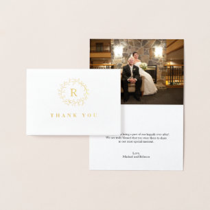 Tarjeta Con Relieve Metalizado La boda de la guirnalda de la ramita y de la baya