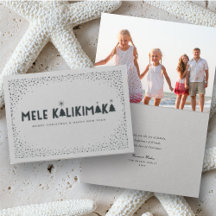 Mele Kalikimaka Confetti Y Navidades Estrellas Fot