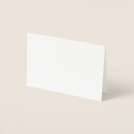 Tarjeta Con Relieve Metalizado Mini tarjeta de Relieve metalizado