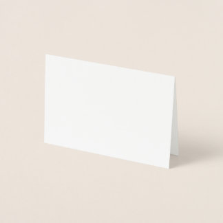 Tarjeta Con Relieve Metalizado Mini tarjeta de Relieve metalizado