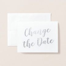 Moda Elegante cambiar la fecha Boda Plata