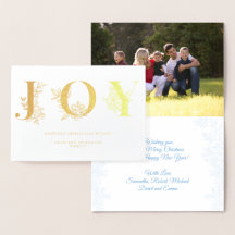 Navidades Vacaciones Alegría Moderna Floral Esquem