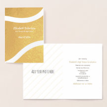 oro de la fiesta de graduación de atletas de chica