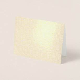 Tarjeta Con Relieve Metalizado patrón colorido moderno