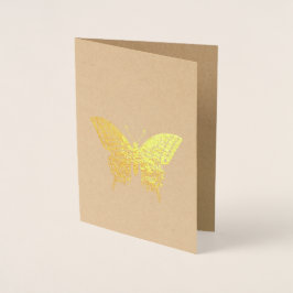 Tarjeta Con Relieve Metalizado Personalizado