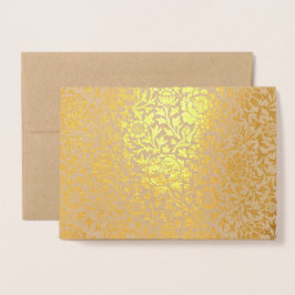 Tarjeta Con Relieve Metalizado Personalizado