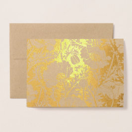 Tarjeta Con Relieve Metalizado Personalizado