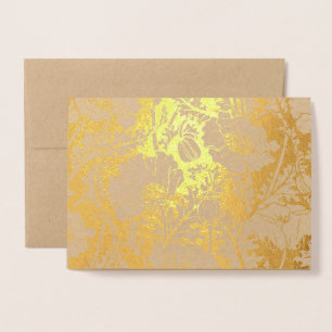 Tarjeta Con Relieve Metalizado Personalizado