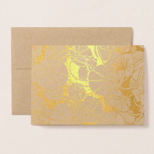 Tarjeta Con Relieve Metalizado Personalizado