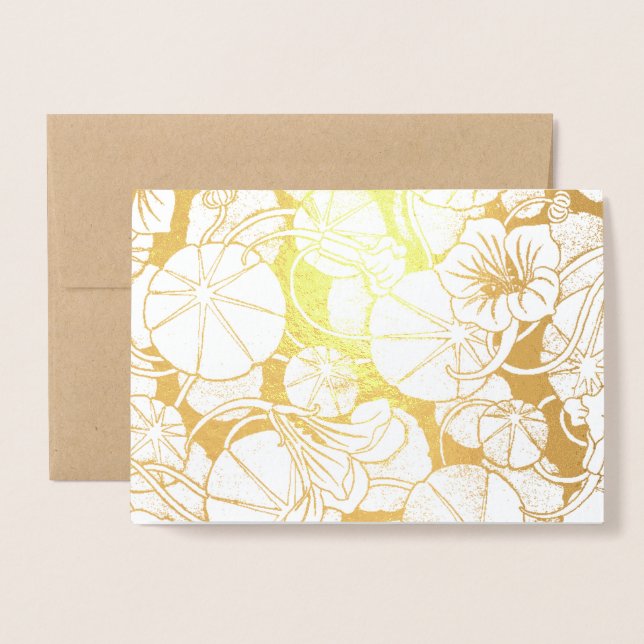 Tarjeta Con Relieve Metalizado Personalizado (Anverso con sobre)