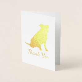 Tarjeta Con Relieve Metalizado Pitbull, Chica rosado de Baby Shower Bulldog Pit