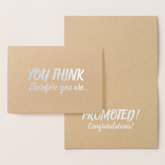 Tarjeta Con Relieve Metalizado Promoción Felicitaciones Gris Plata Crees