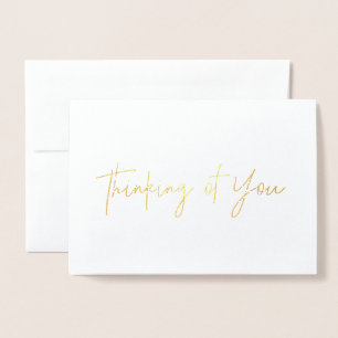Tarjeta Con Relieve Metalizado Relieve metalizado dorado Pensando en tu tarjeta