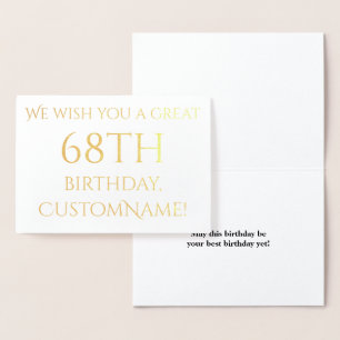 Tarjeta Con Relieve Metalizado Relieve metalizado dorado personalizado 68ª tarjet