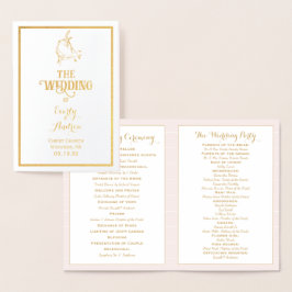 Tarjeta Con Relieve Metalizado Relieve metalizado dorado Vintage Hummingbird WEDD