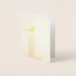 Tarjeta Con Relieve Metalizado Robin Redmama