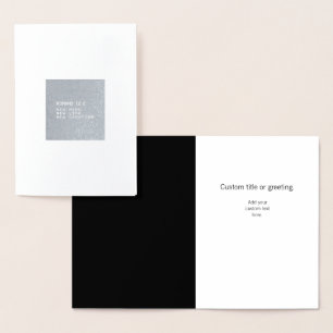 Tarjeta Con Relieve Metalizado Romanos 12:2 Nueva Mente Vida Creación Minimalista