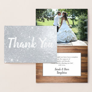 Tarjeta Con Relieve Metalizado Rústica elegante Boda Real Relieve metalizado Tarj
